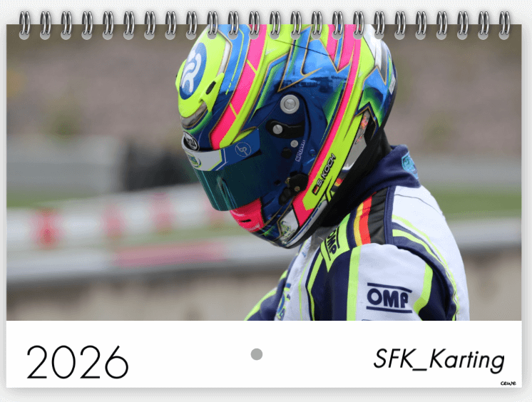 SFK 2026 A4 Wall Calendar Fold out